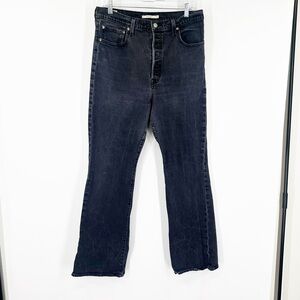Levi’s Ribcage Boot Cut Jeans Button Fly High Rise